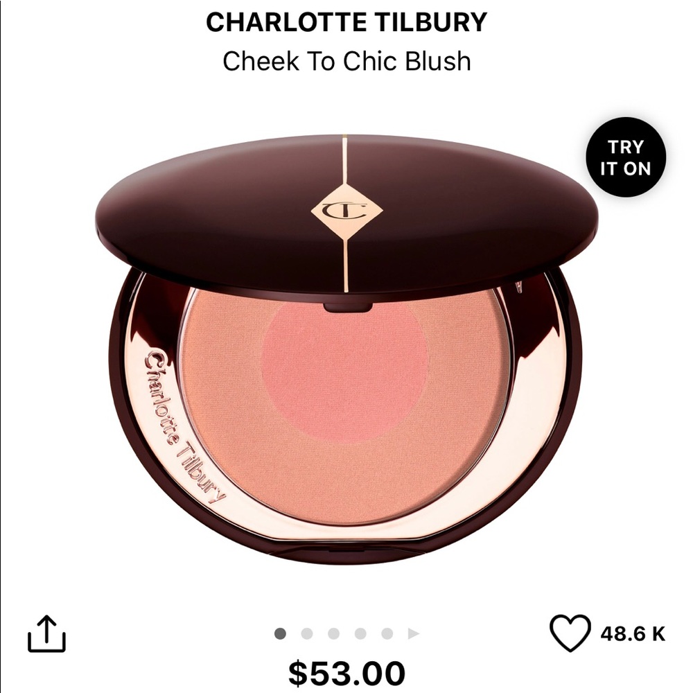 Charlotte Tilbury blush in ecstasy